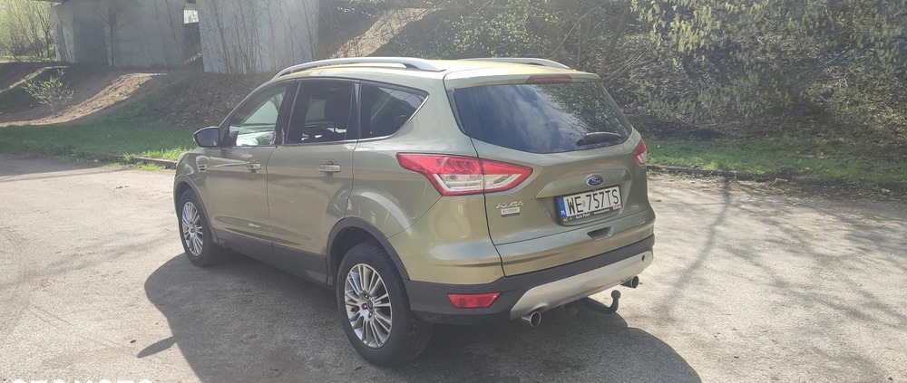 Ford Kuga cena 48600 przebieg: 189696, rok produkcji 2013 z Warszawa małe 106